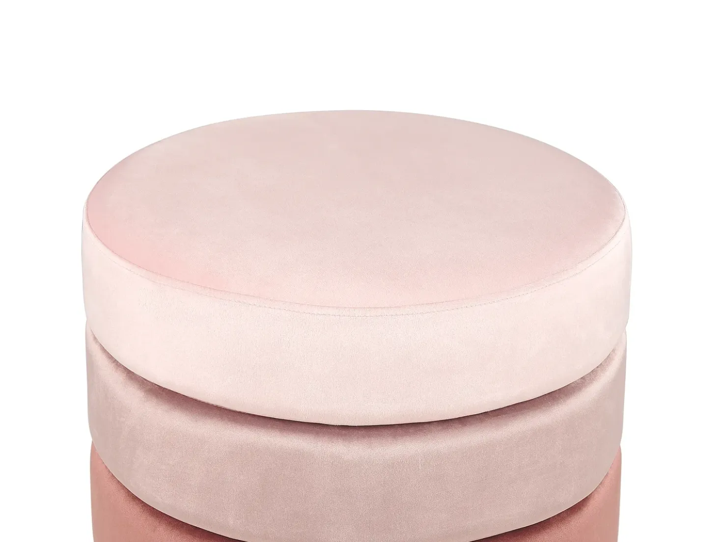 Pouf LOUIN Velluto Rosa