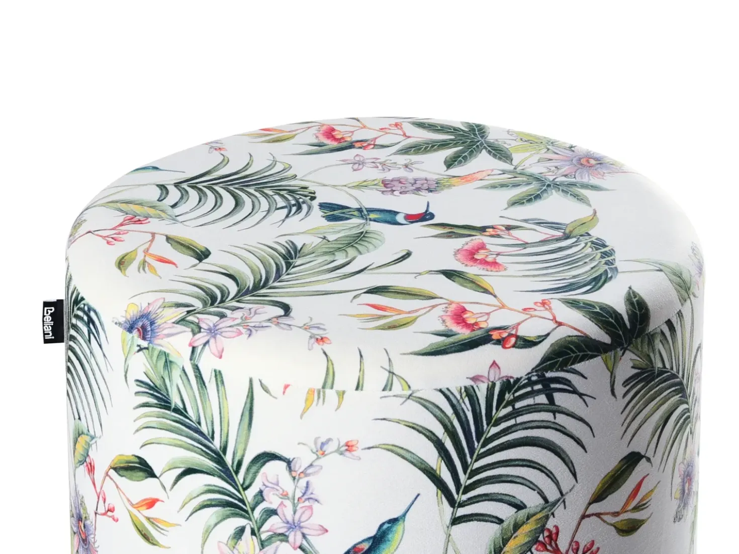 Pouf LOVETT Velluto Multicolore