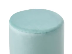 Pouf LOVETT Velluto Verde menta