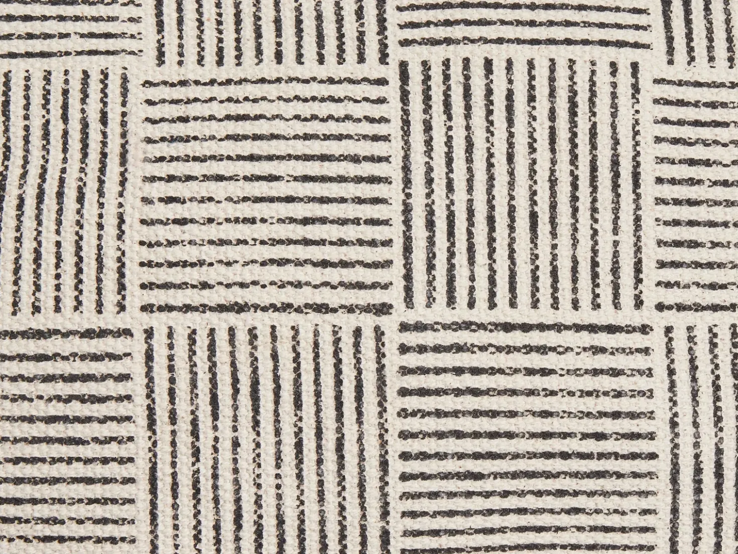 Pouf LUTZ Cotone Grigio
