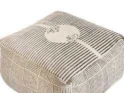 Pouf LUTZ Cotone Grigio