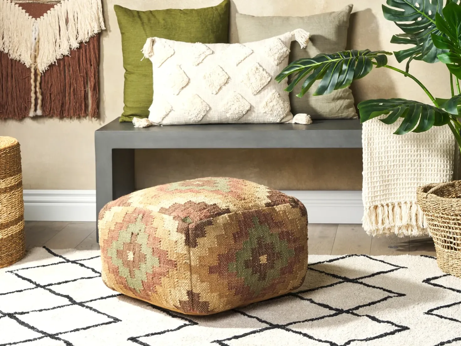 Pouf MAGURI Iuta Multicolore