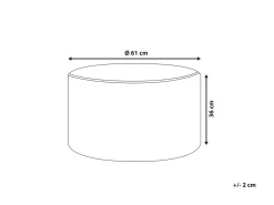 Pouf MILLEN Velluto Verde menta