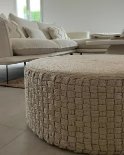 Pouf MITHI Beige chiaro