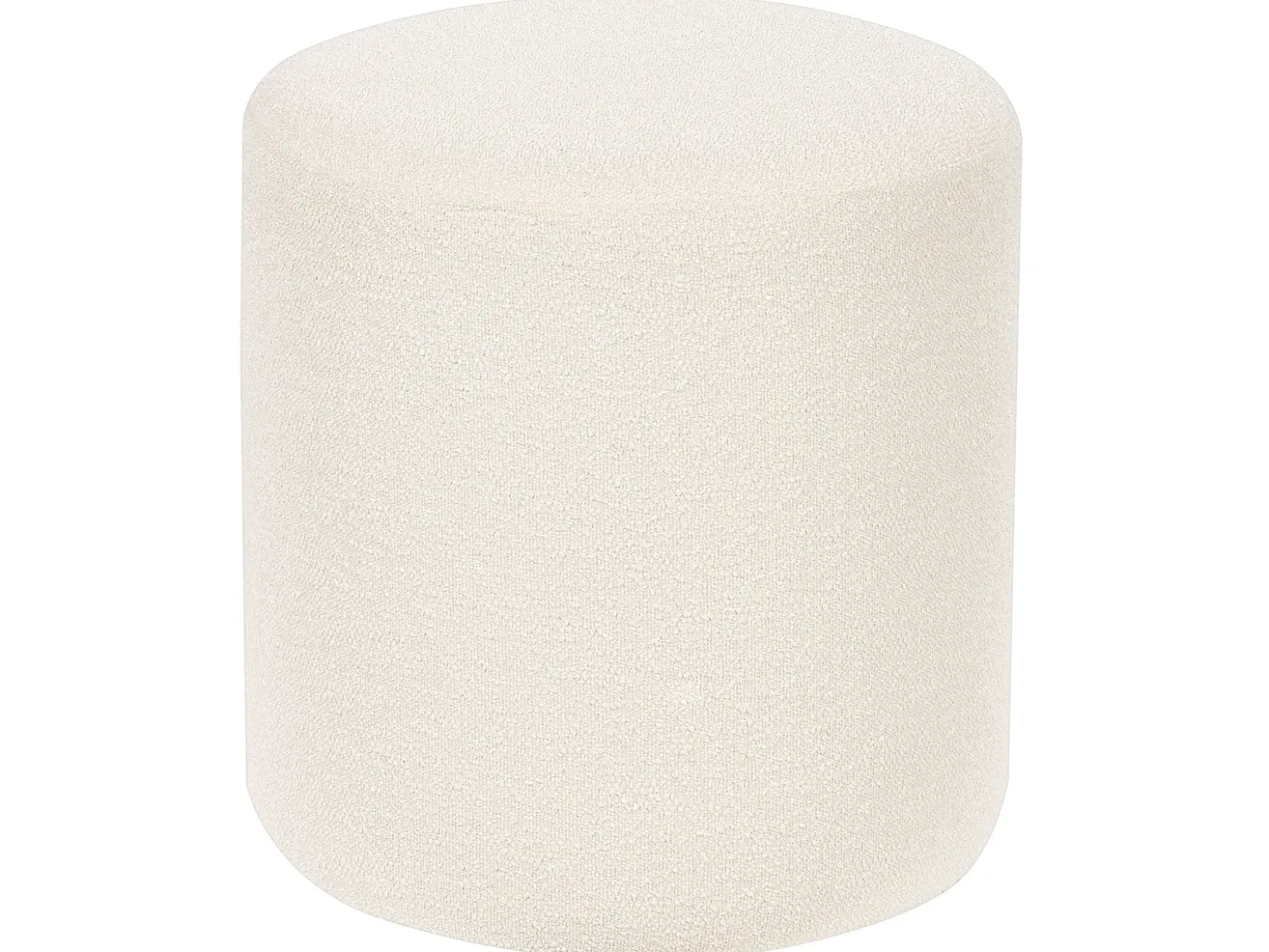 Pouf MOAB Bouclé Bianco