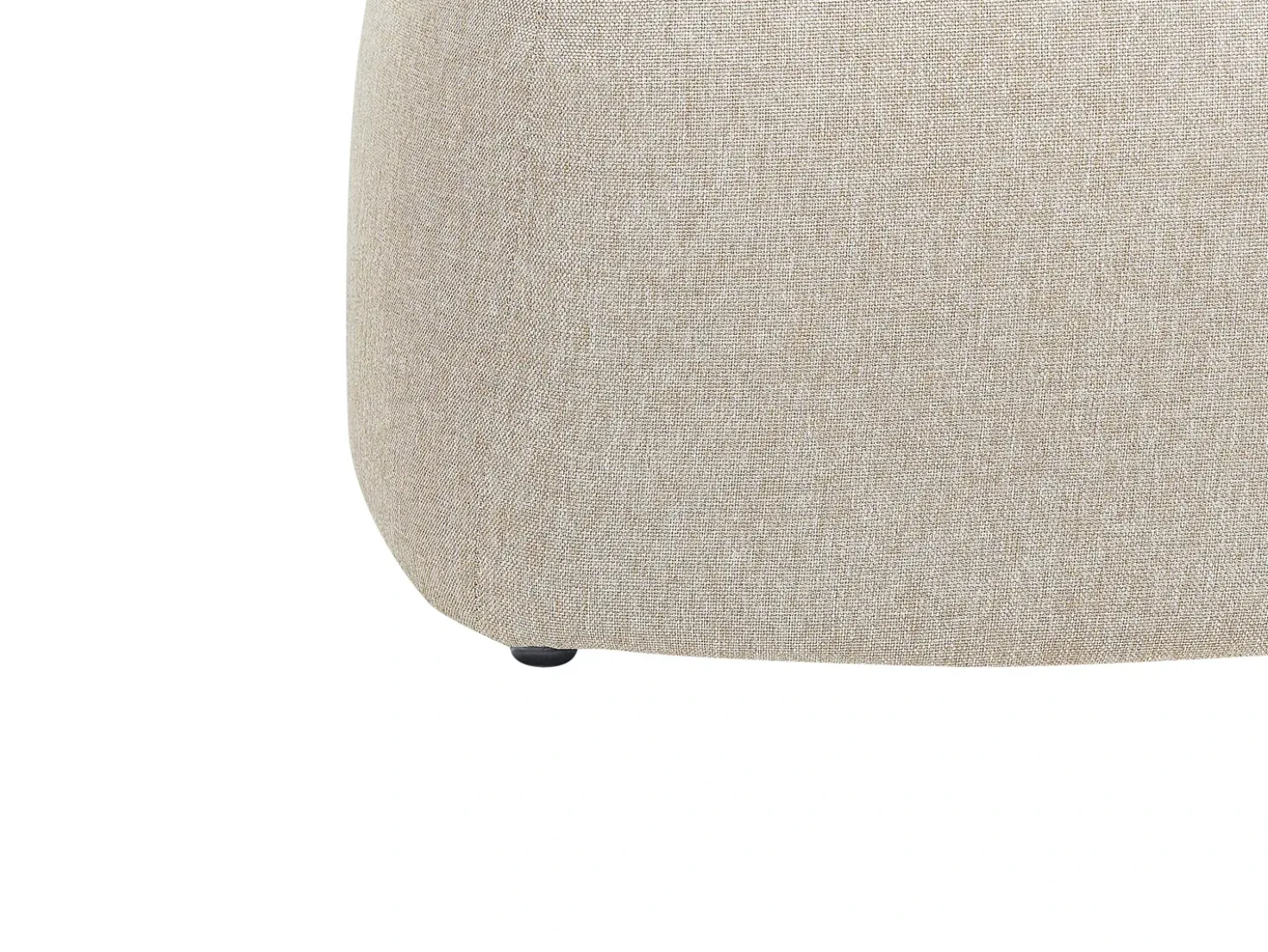 Pouf MONTEREY Lino sintetico Beige