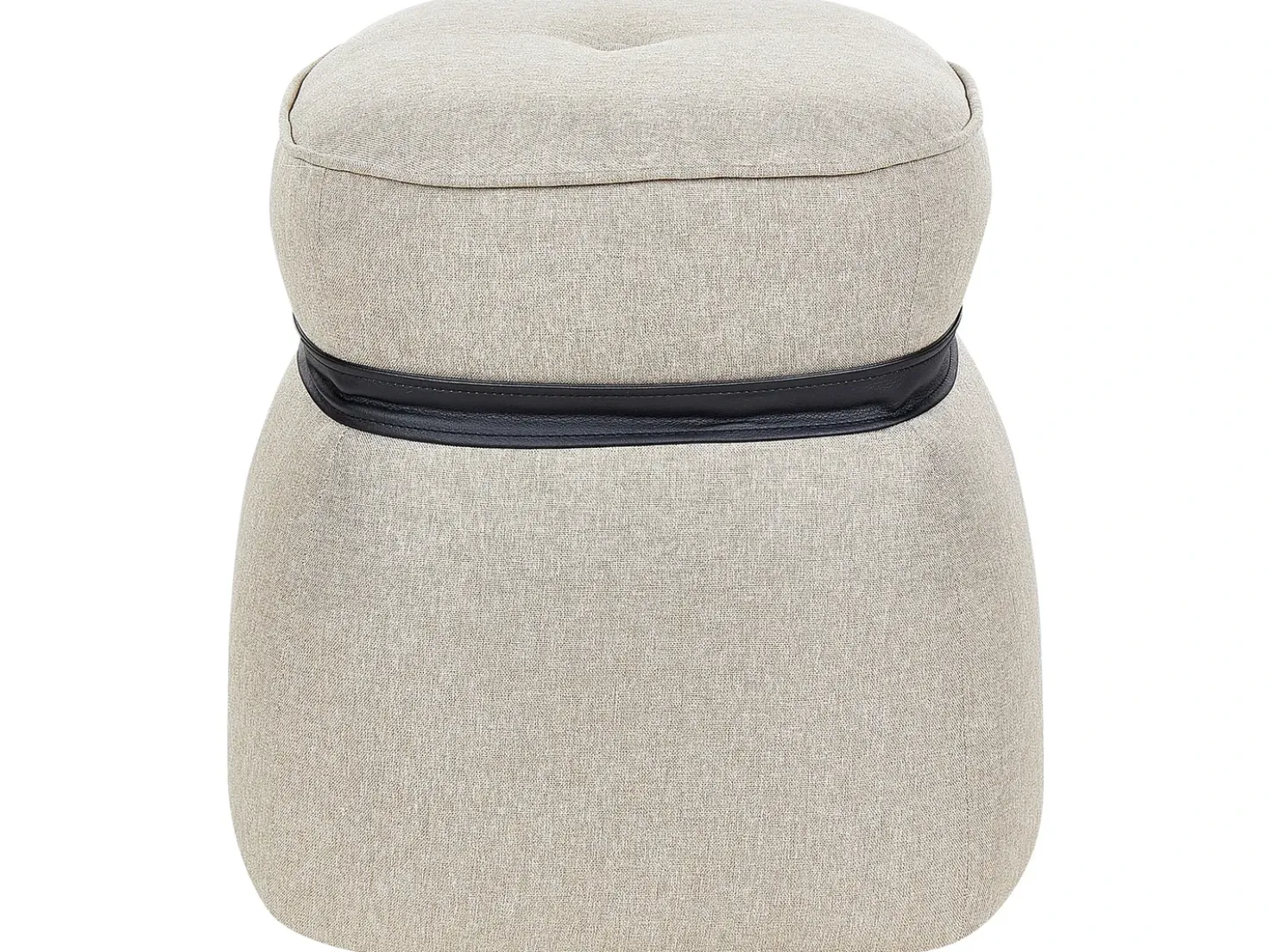 Pouf MONTEREY Lino sintetico Beige