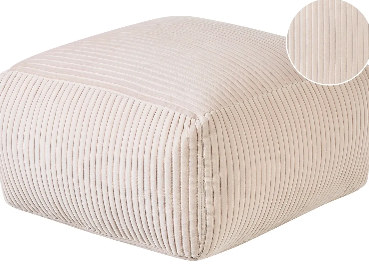 Pouf MUKKI Cotone Beige