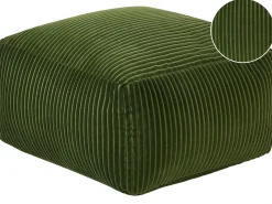 Pouf MUKKI Cotone Verde scuro