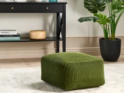 Pouf MUKKI Cotone Verde scuro