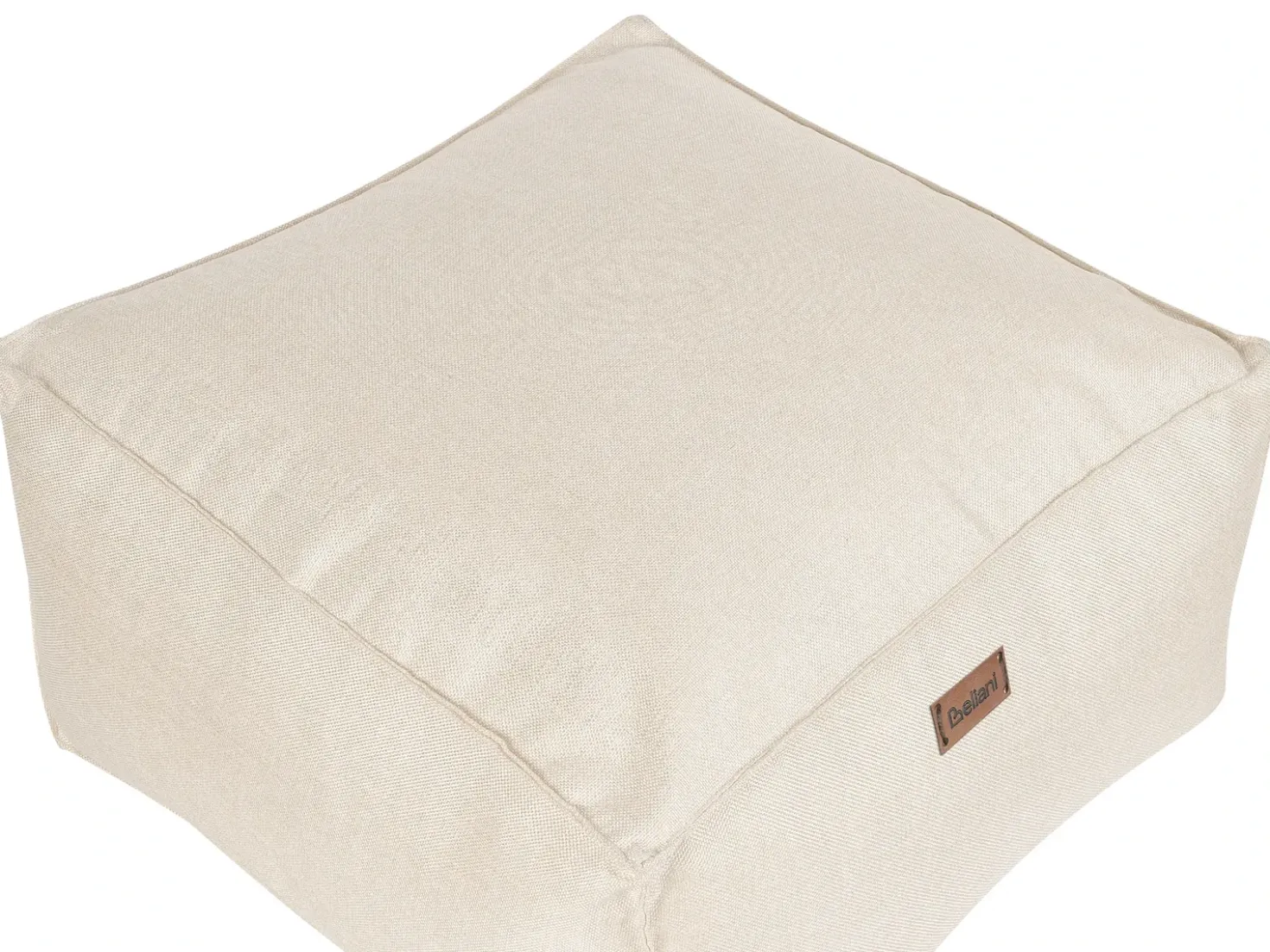 Pouf MUKKI Tessuto Bianco sporco