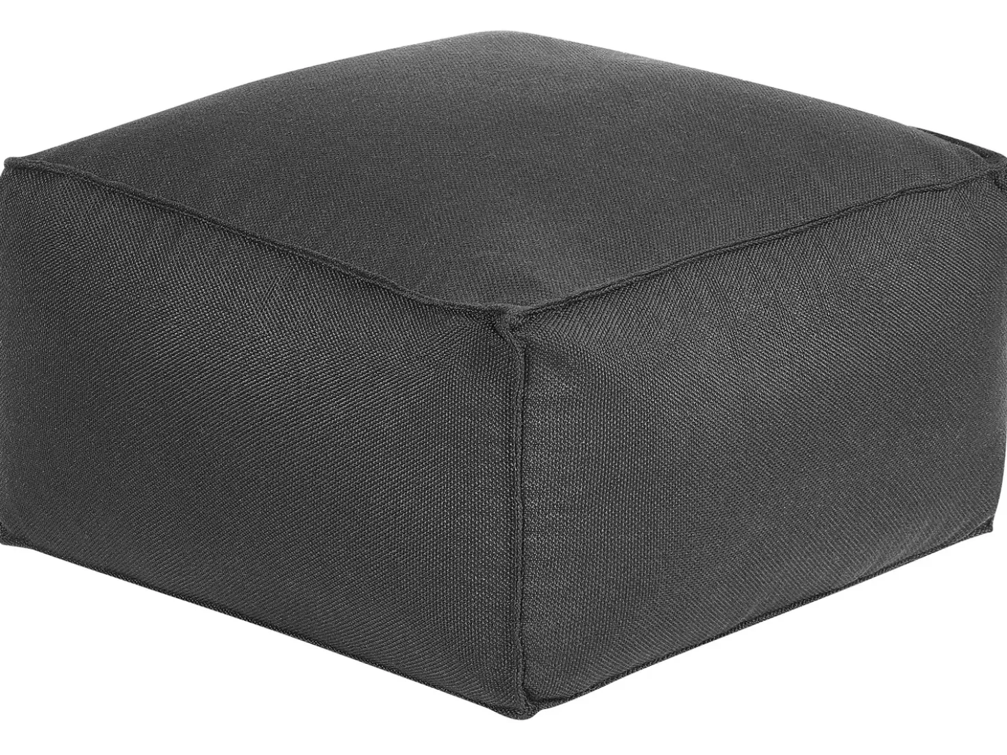 Pouf MUKKI Tessuto Nero
