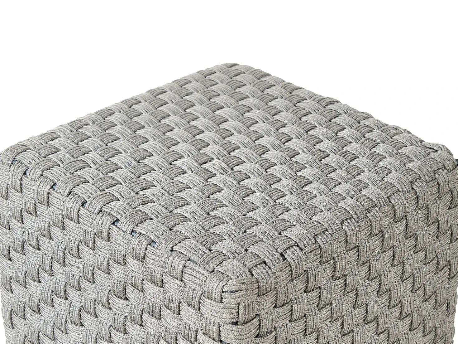 Pouf NALLI Materiale sintetico Grigio