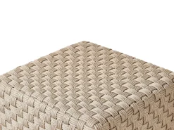 Pouf NALLI Materiale sintetico Tortora