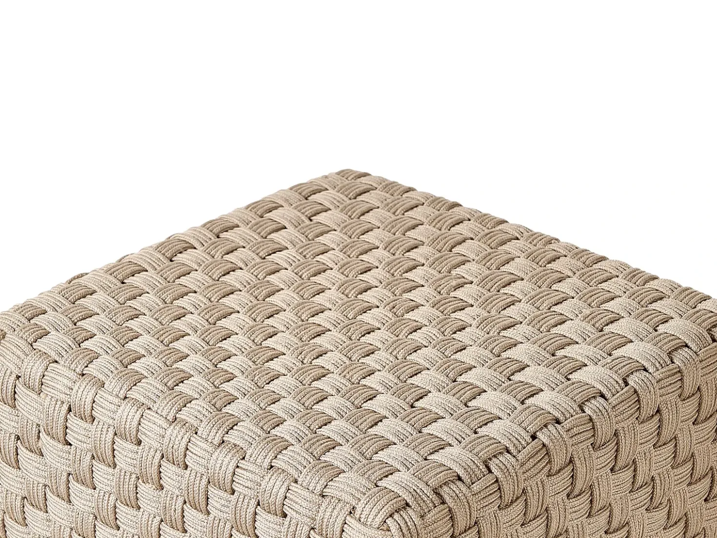 Pouf NALLI Materiale sintetico Tortora
