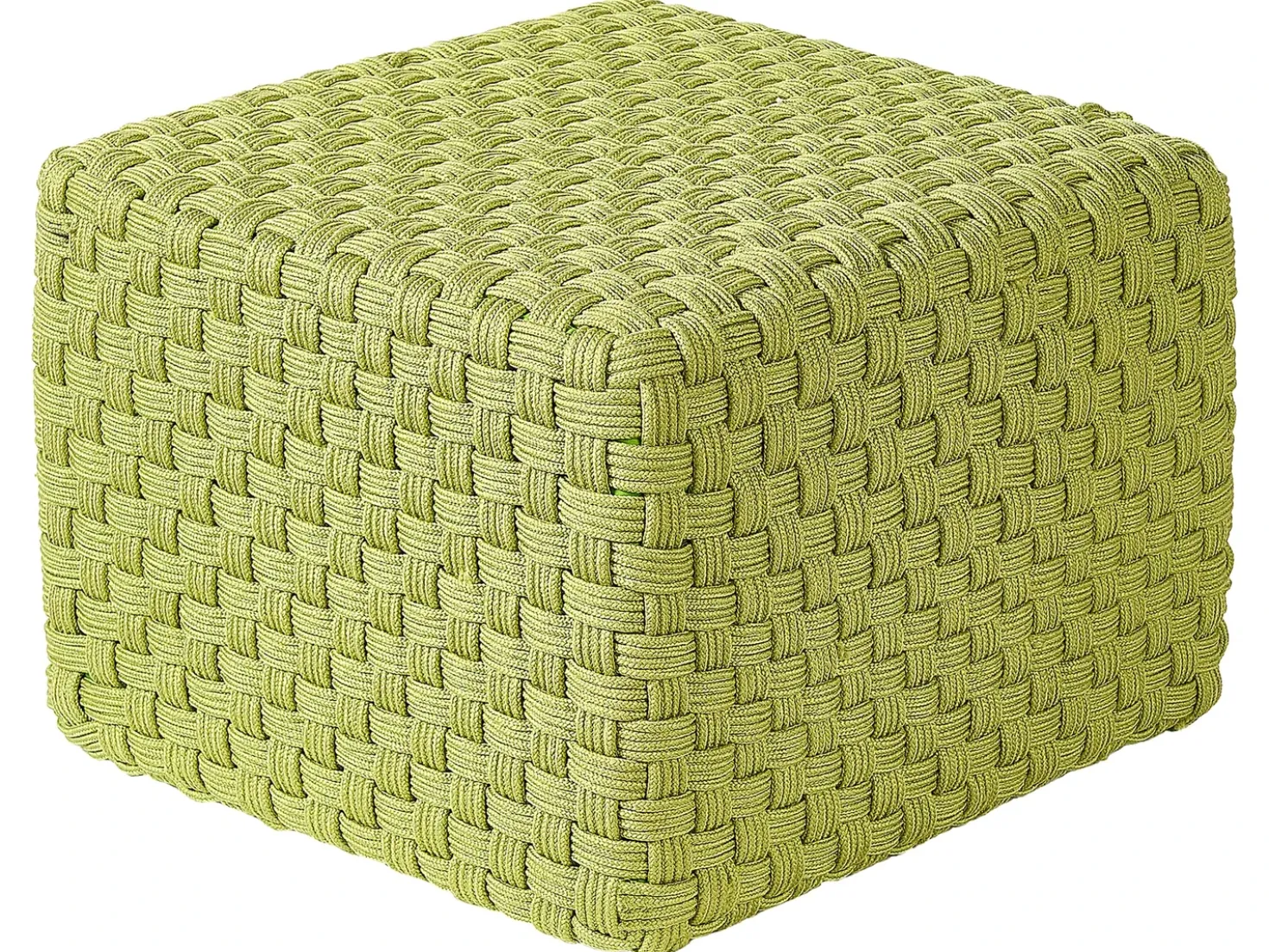 Pouf NALLI Materiale sintetico Verde