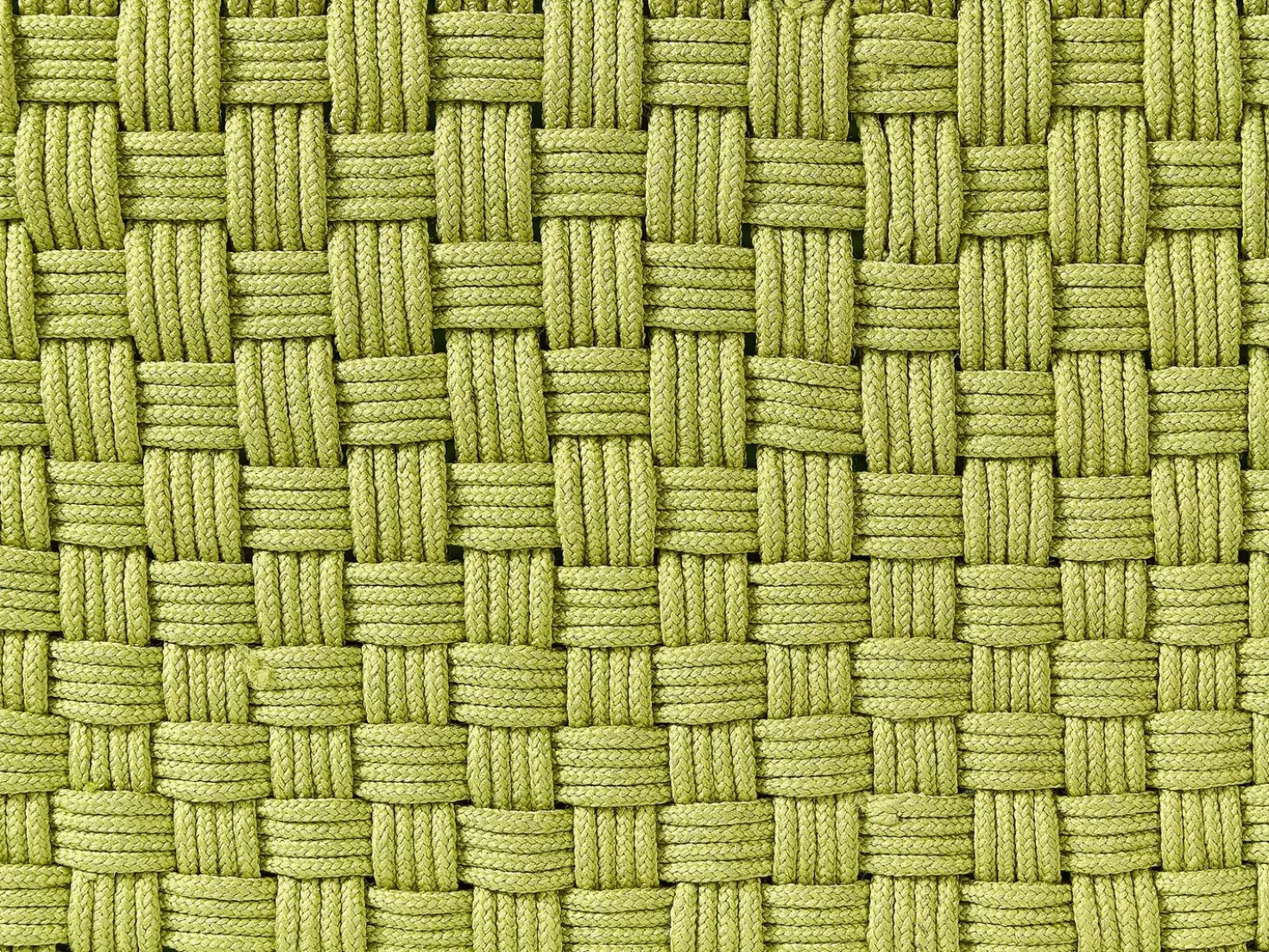 Pouf NALLI Materiale sintetico Verde