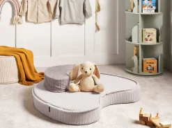 Pouf NILI Velluto Beige chiaro