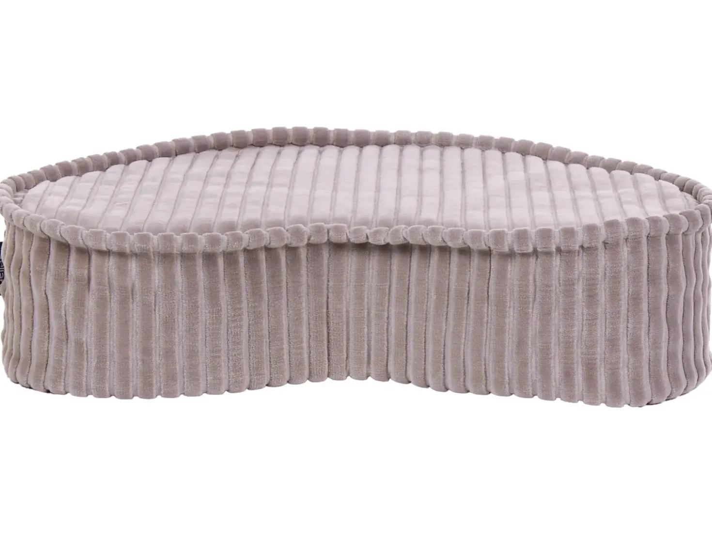 Pouf NILI Velluto Beige chiaro