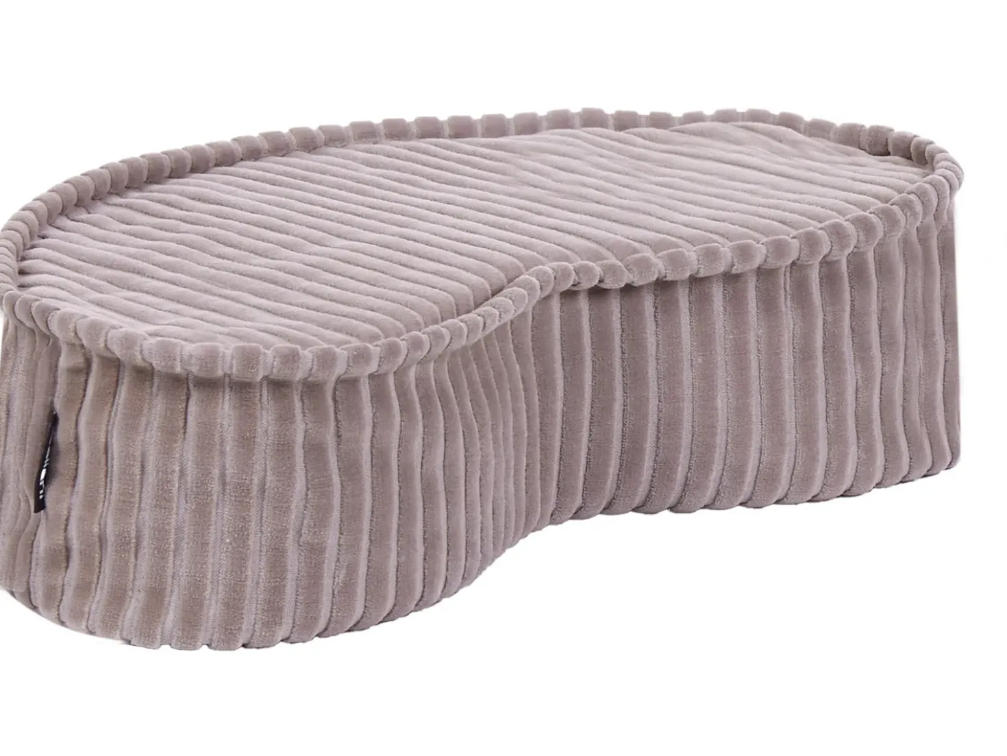 Pouf NILI Velluto Beige chiaro