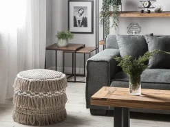 Pouf NOIDA Cotone Beige