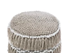 Pouf NOIDA Cotone Beige