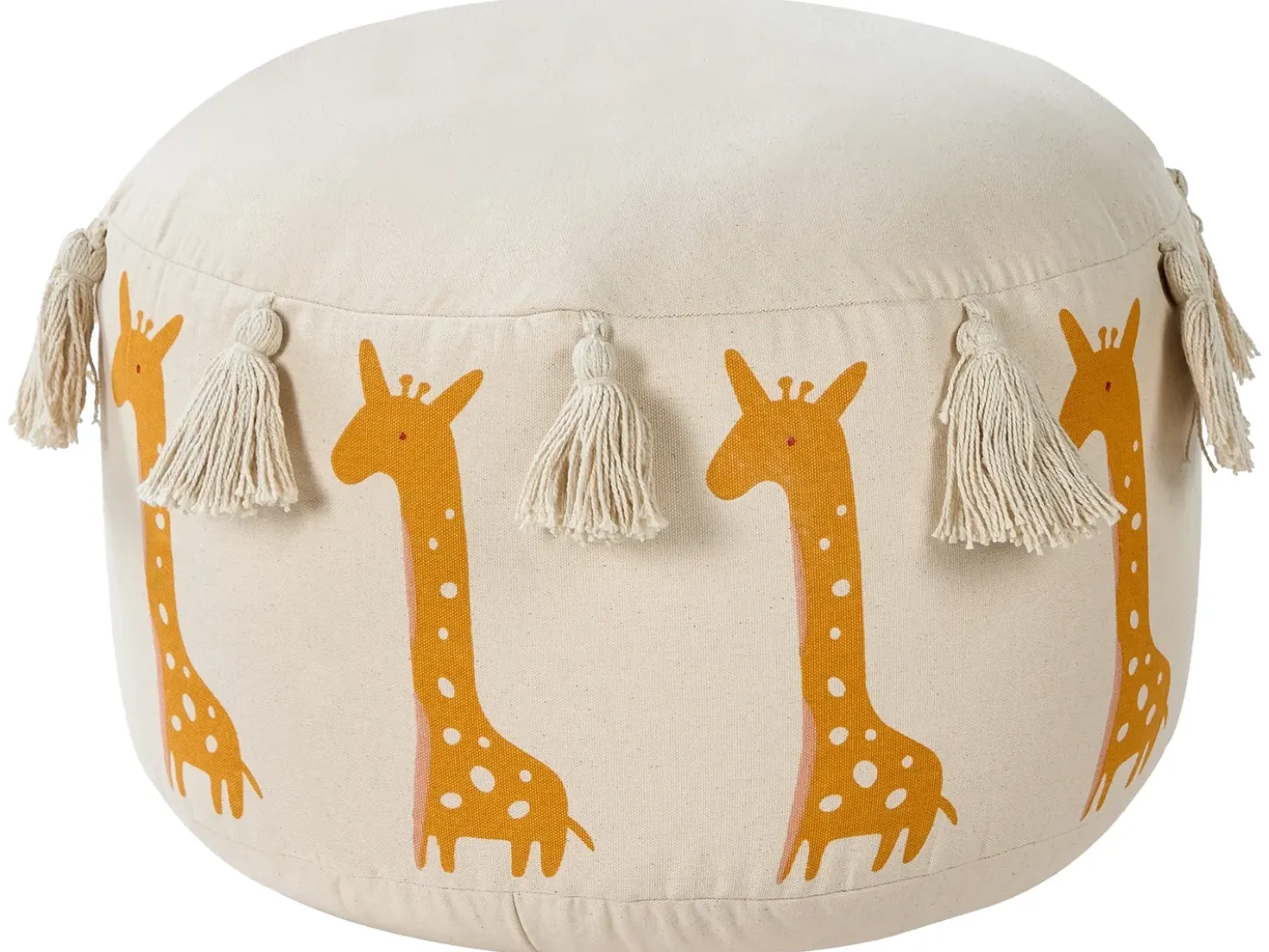 Pouf per bambini KARTEE Cotone Beige