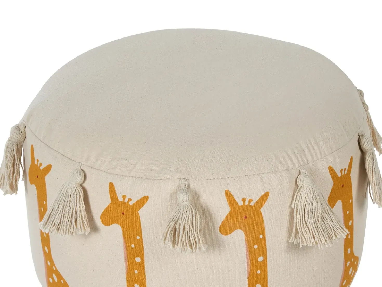 Pouf per bambini KARTEE Cotone Beige