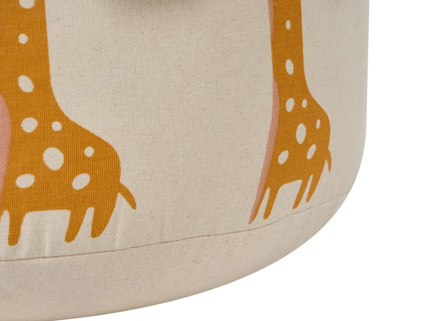 Pouf per bambini KARTEE Cotone Beige