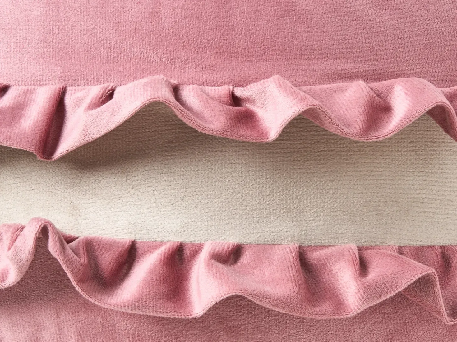 Pouf per bambini MAROT Velluto Rosa