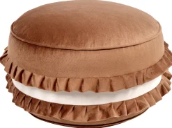 Pouf per bambini MAROT Velluto Marrone