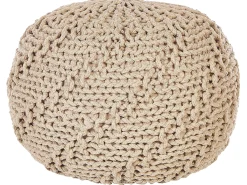 Pouf PRIENE Cotone Beige