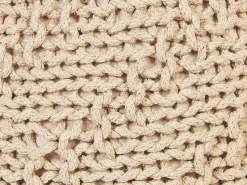 Pouf PRIENE Cotone Beige