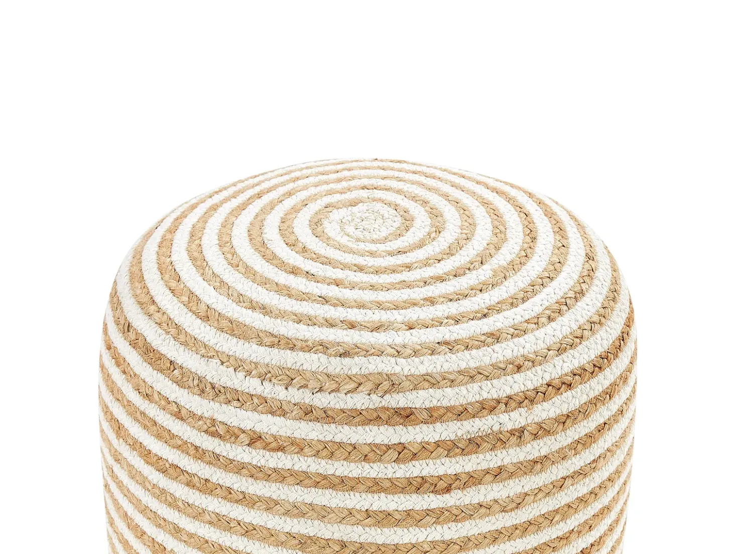 Pouf RESAFA Iuta Bianco Beige