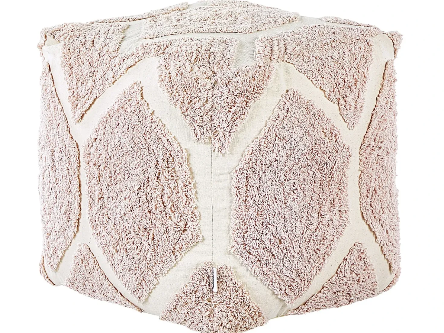 Pouf ROJHAN Cotone Rosa pastello