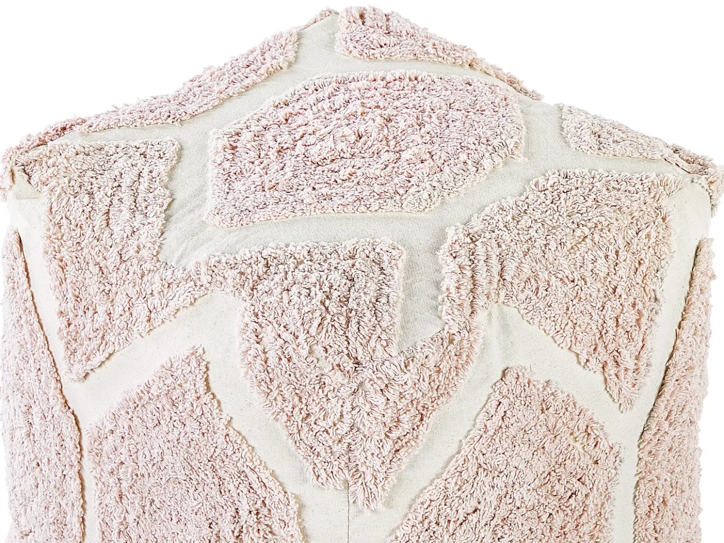 Pouf ROJHAN Cotone Rosa pastello