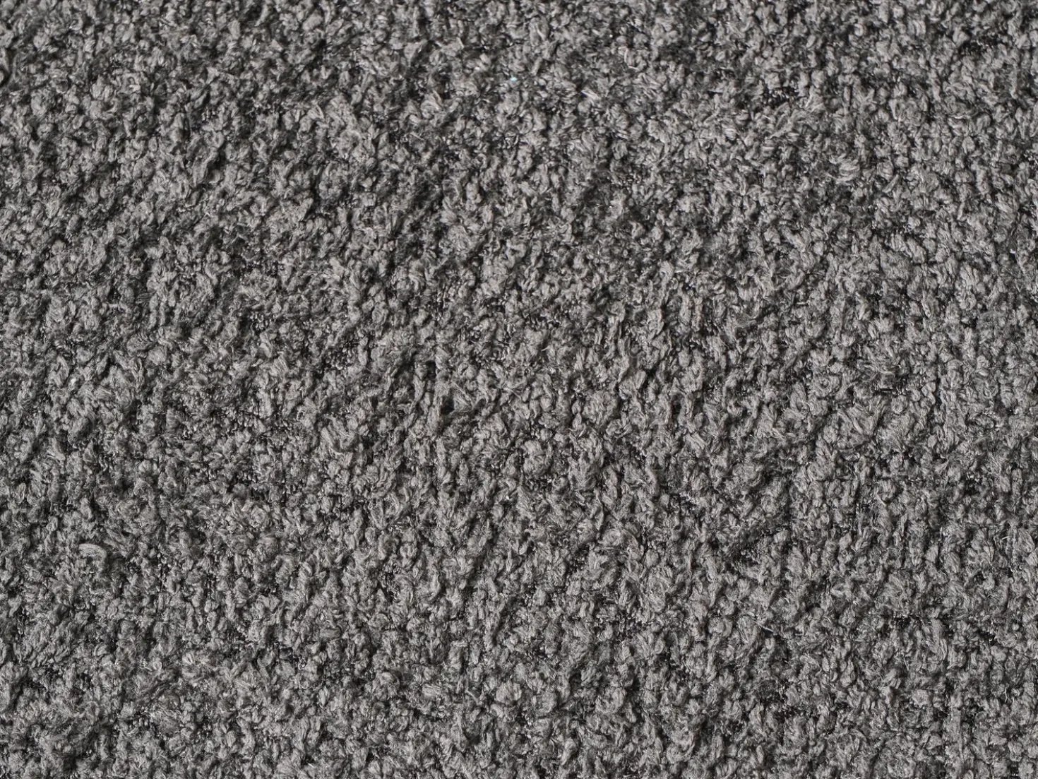 Pouf SCOTIA Ciniglia Grigio scuro