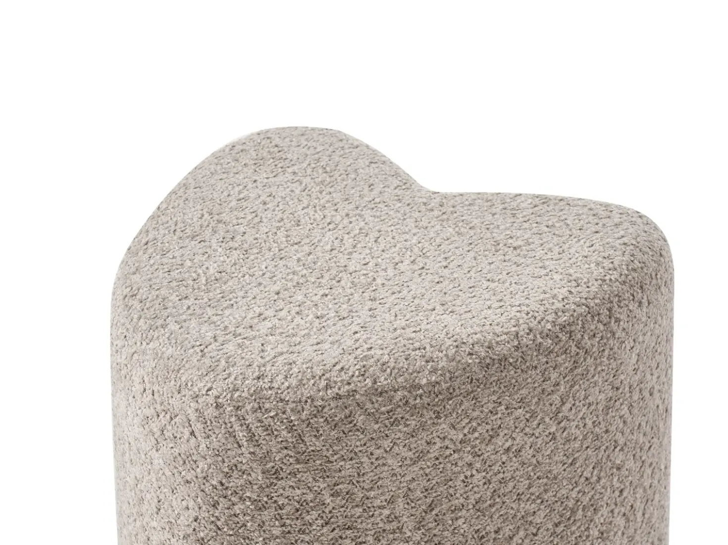 Pouf SCOTIA Ciniglia Marrone chiaro