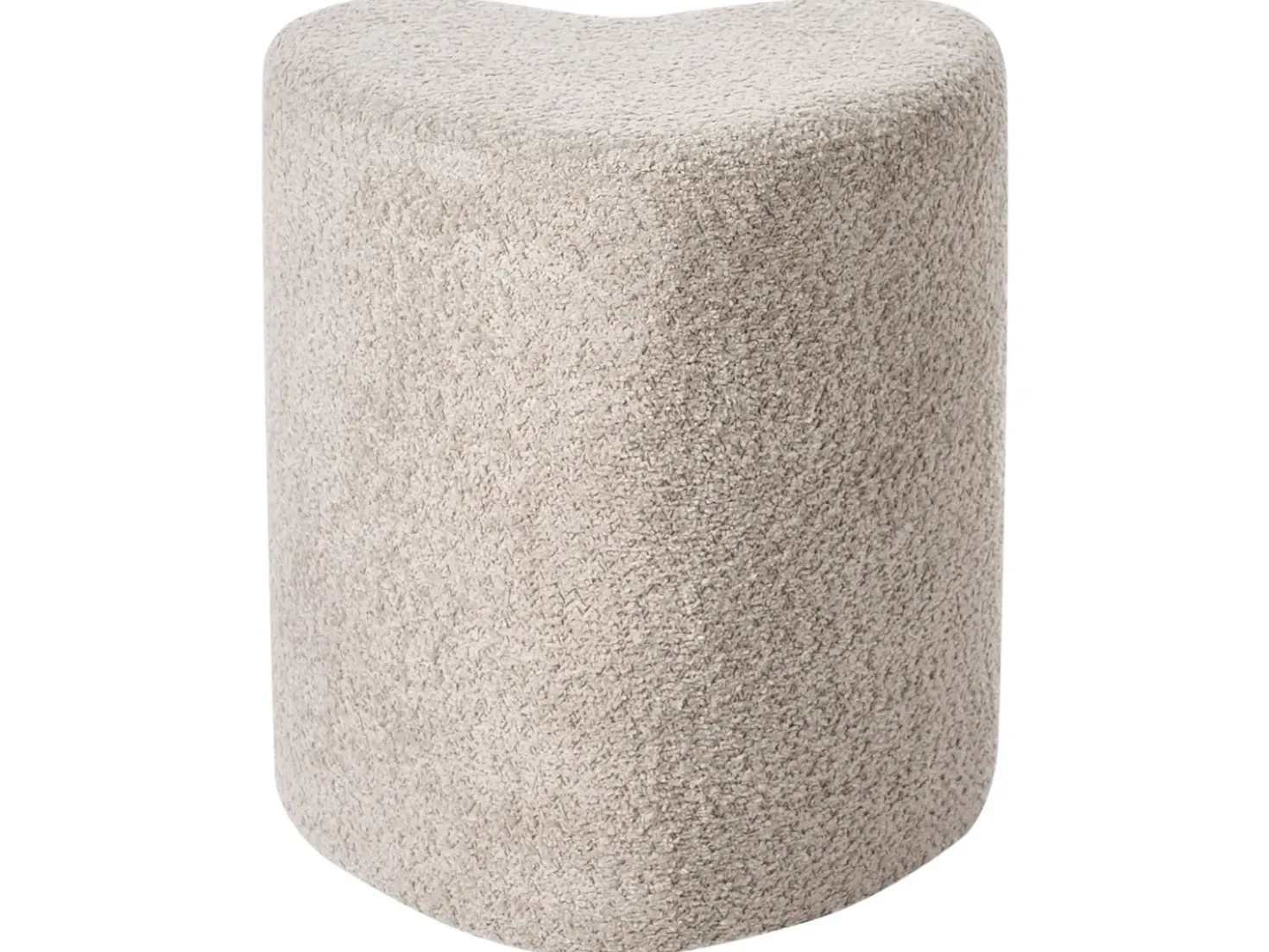 Pouf SCOTIA Ciniglia Marrone chiaro