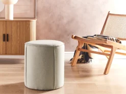Pouf SEDONA Lino sintetico Beige