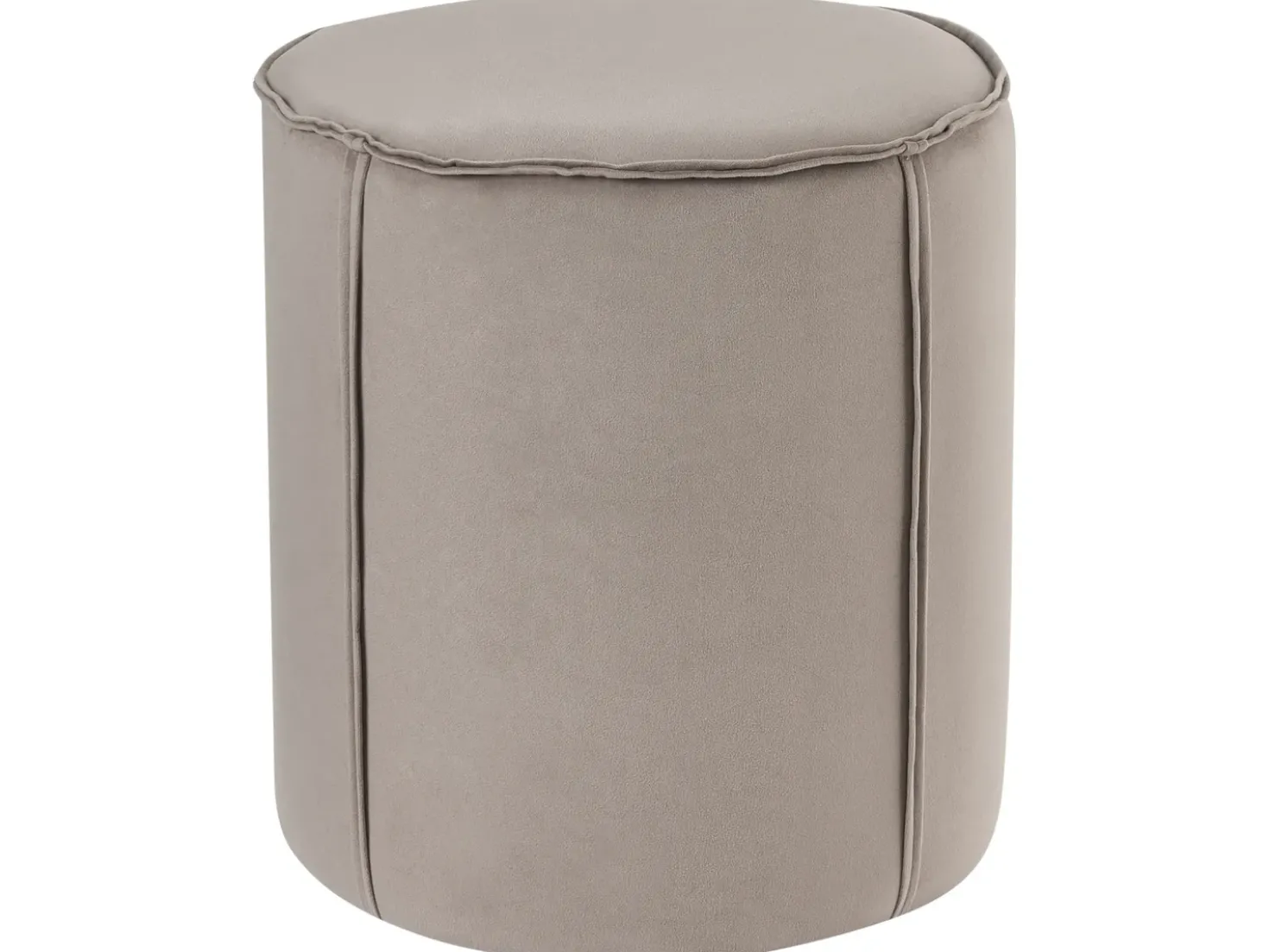 Pouf SEDONA Velluto Tortora