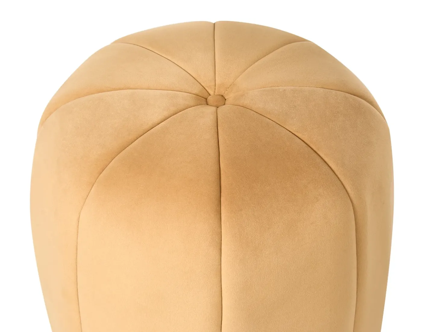 Pouf SELBY Velluto Senape
