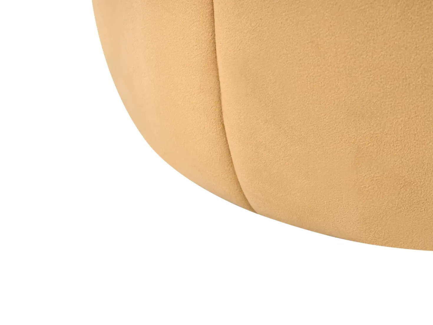 Pouf SELBY Velluto Senape