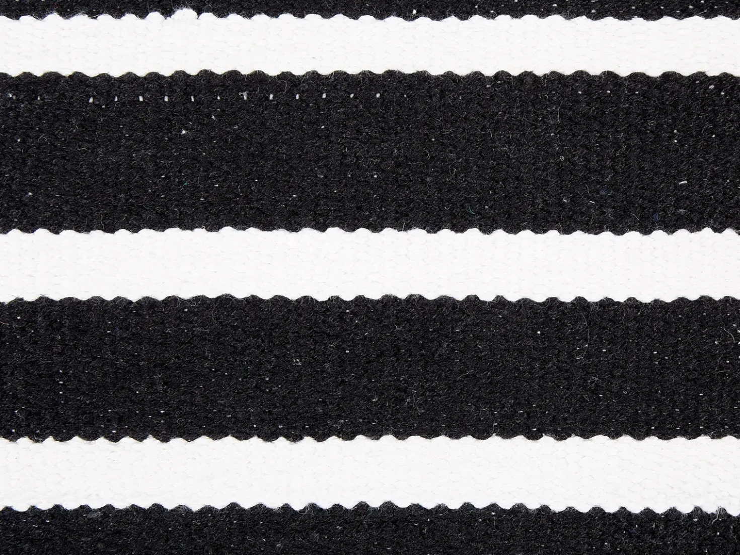 Pouf SETTAT Cotone Nero