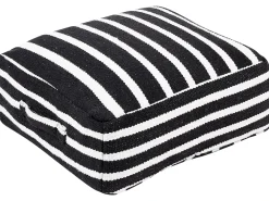 Pouf SETTAT Cotone Nero