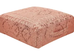 Pouf SHASA Cotone Rosso chiaro