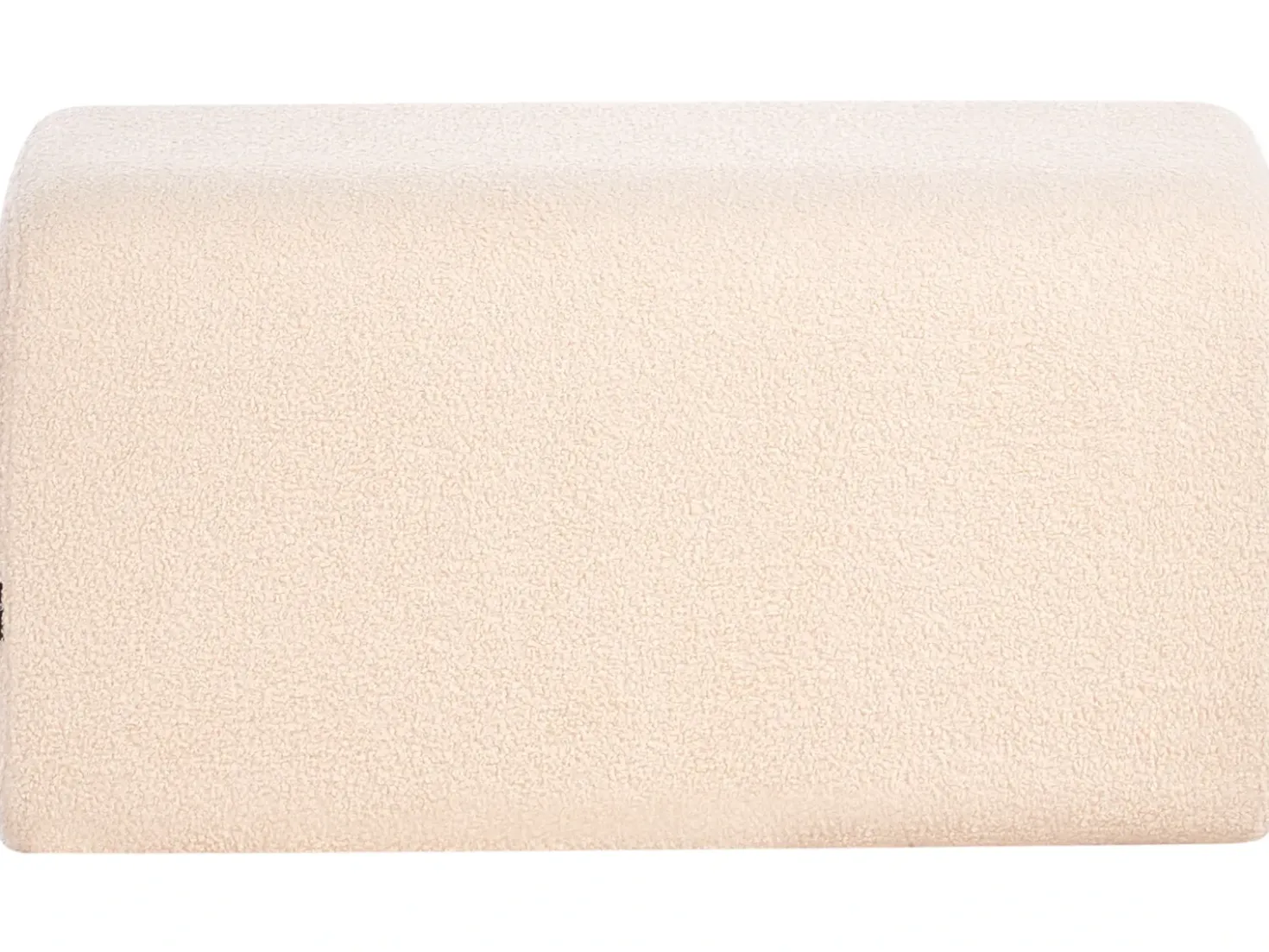 Pouf SINCLAIR Bouclé Beige