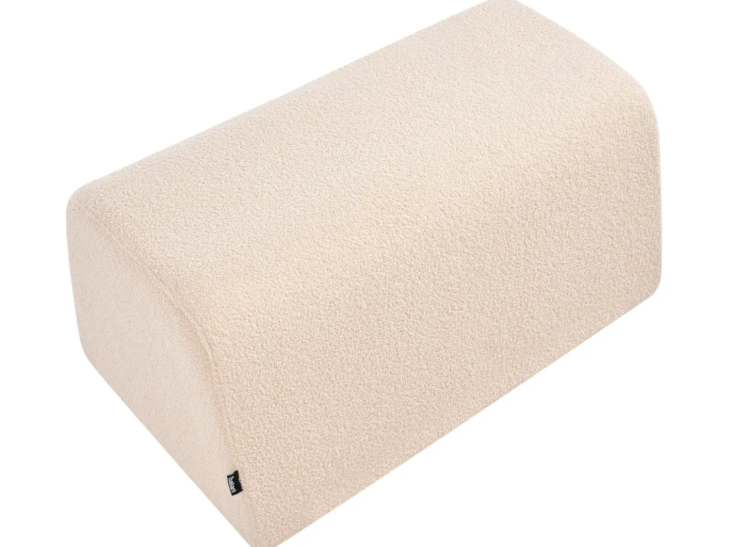 Pouf SINCLAIR Bouclé Beige