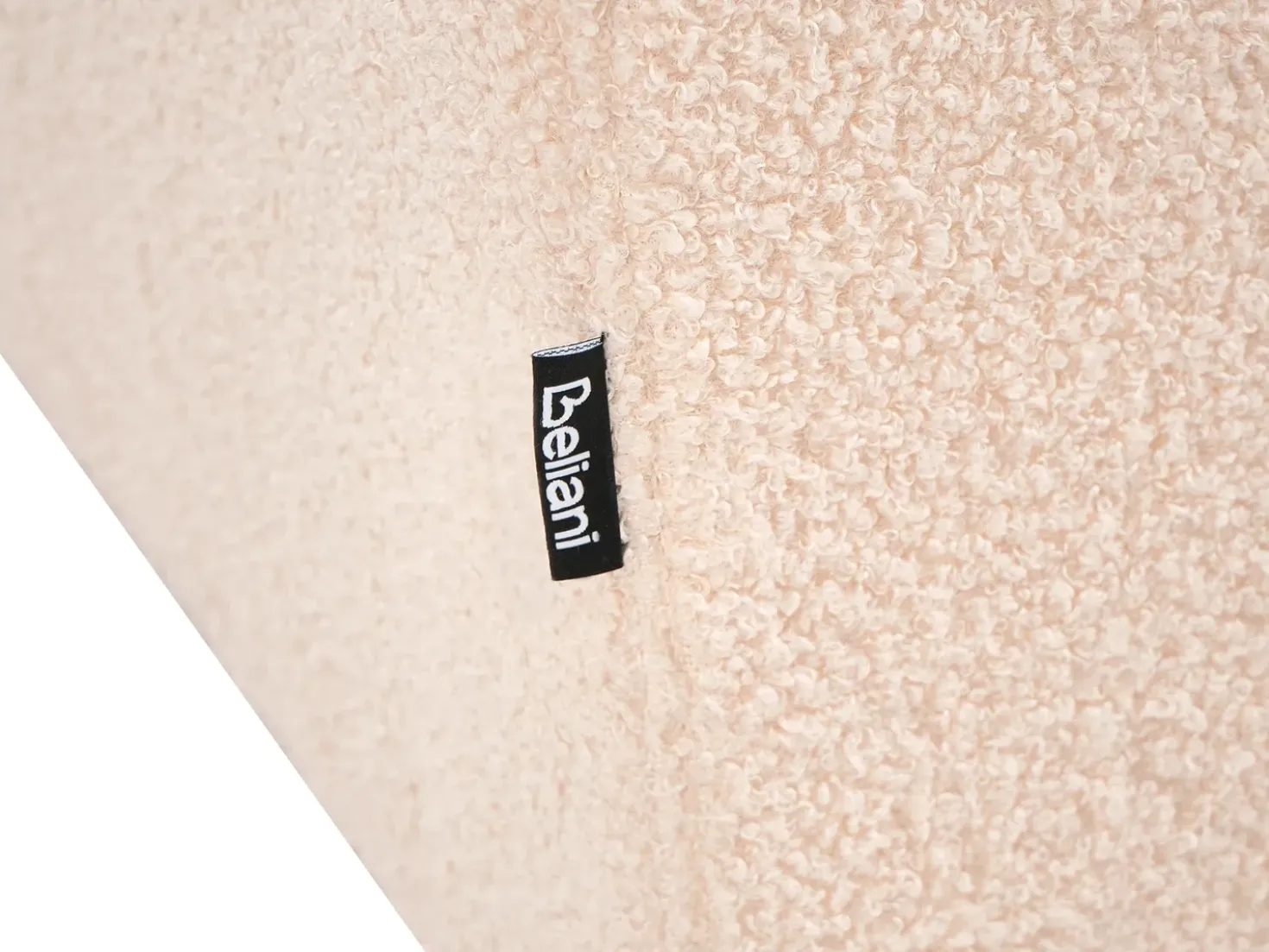 Pouf SINCLAIR Bouclé Beige