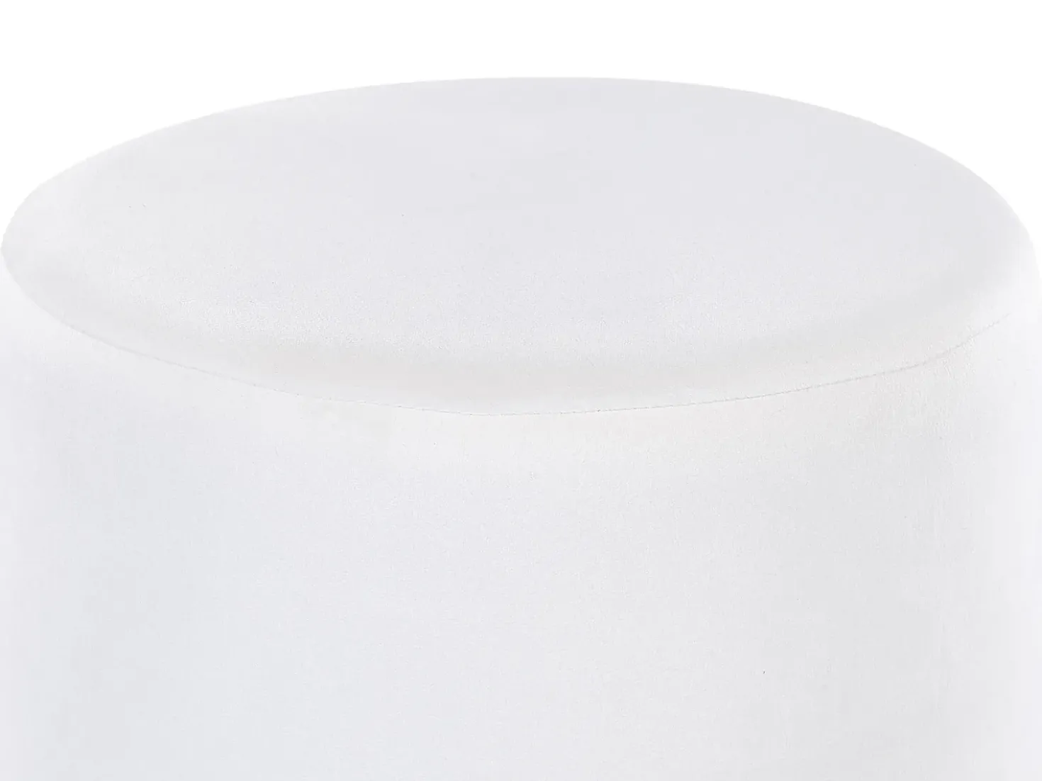 Pouf SOPHIA Velluto Bianco